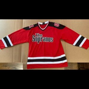 The Sopranos promo hockey jersey. HBO